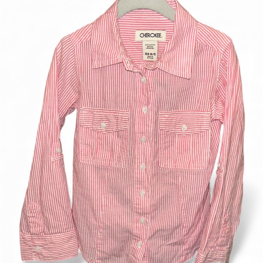 Cherokee Kids Pink Button Down Shirt